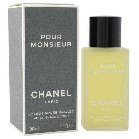 chanel pour monsieur aftershave.